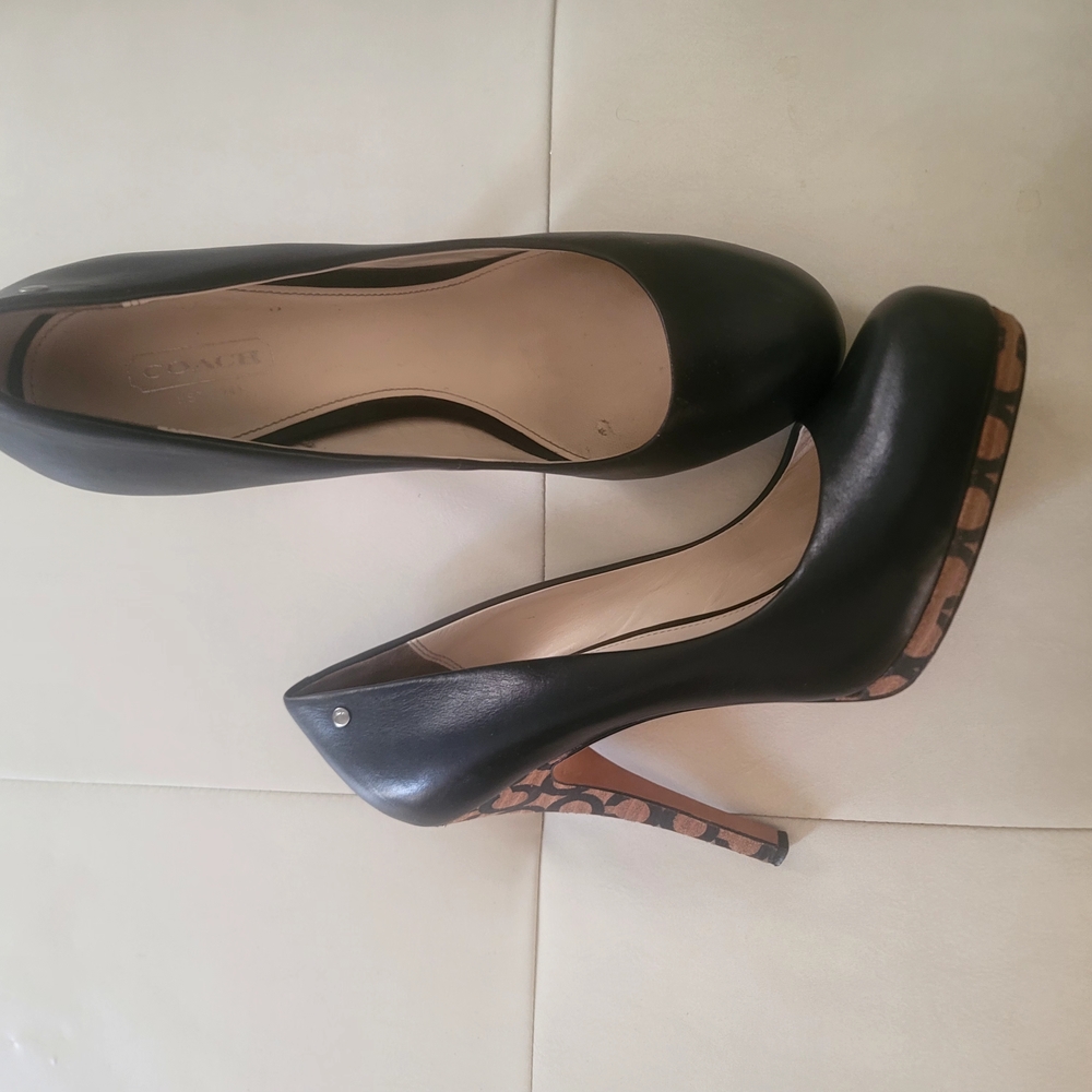 Coach Monogram Heels
